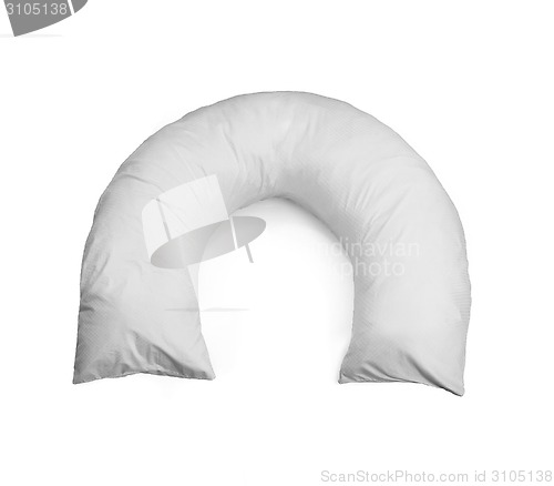 Image of neck pillow isolated