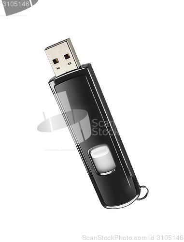 Image of Usb flash memory isolated