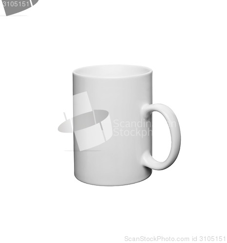 Image of White ceramic mug