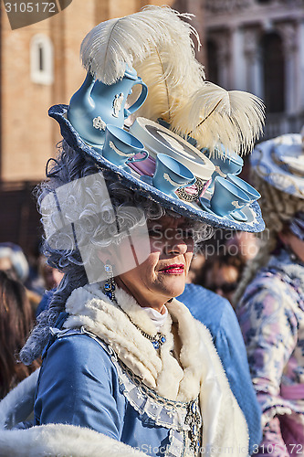 Image of Disguised Woman