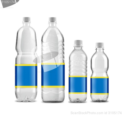 Image of Bottled water isolated