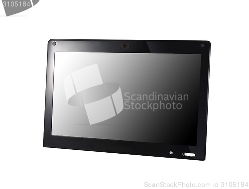 Image of Laptop with white screen