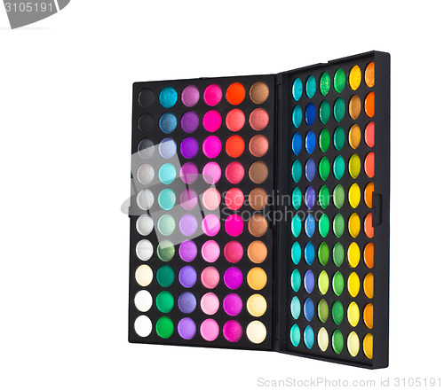 Image of Make-up colorful eyeshadow palette