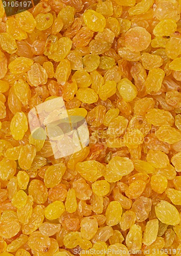 Image of Golden raisins background