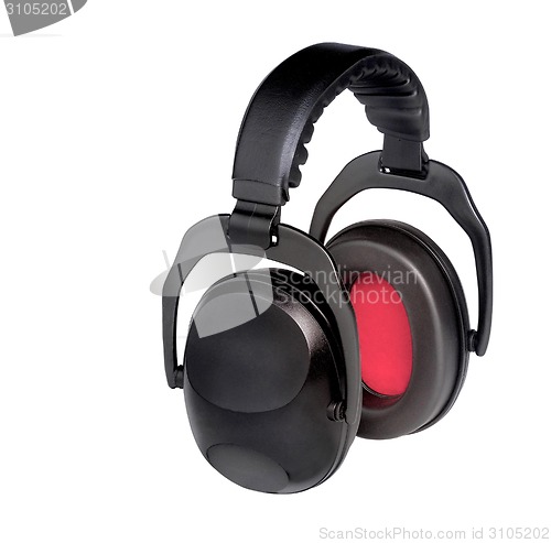 Image of Headphones isolated on a white background