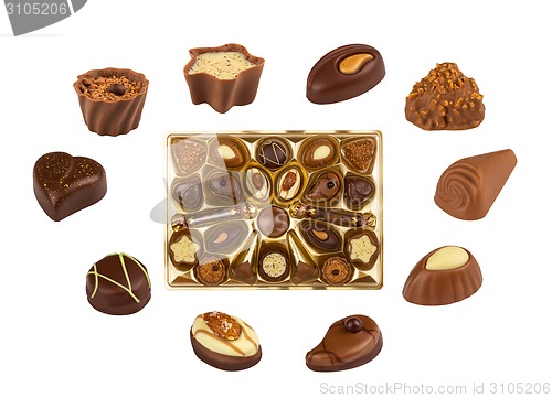 Image of Mixed Chocolates with box