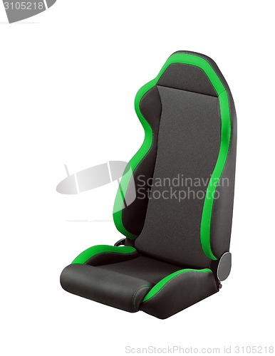 Image of sport racing auto car seat