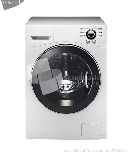 Image of white washing machine
