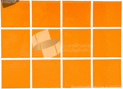 Image of Contemporary yellow Tile glossy mosaic Earthenware material