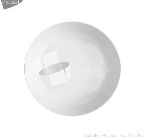 Image of Plate on white background