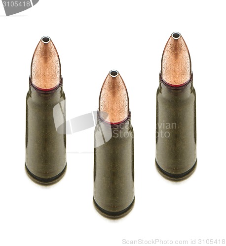 Image of Bullets isolated