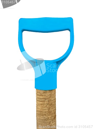 Image of handle of a shovel