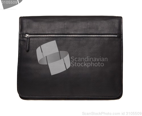 Image of leather bag isolated 
