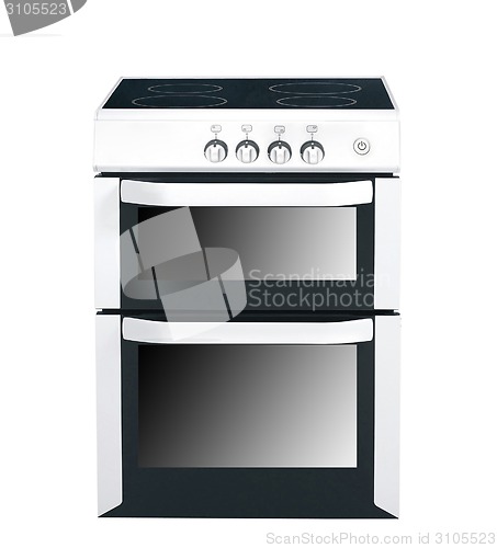 Image of cooker over the white background