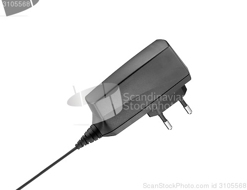 Image of AC/DC adapter isolated