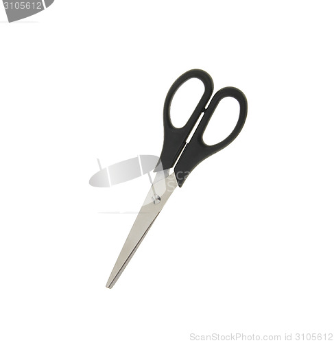 Image of scissors on a white background