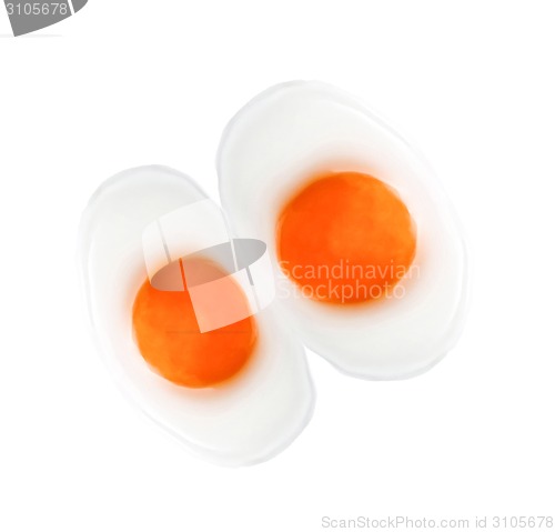 Image of Double fried egg