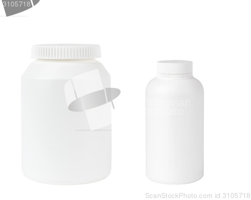 Image of jars for cosmetic cream