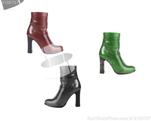 Image of Set of women boots