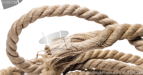 Image of ship rope and knot