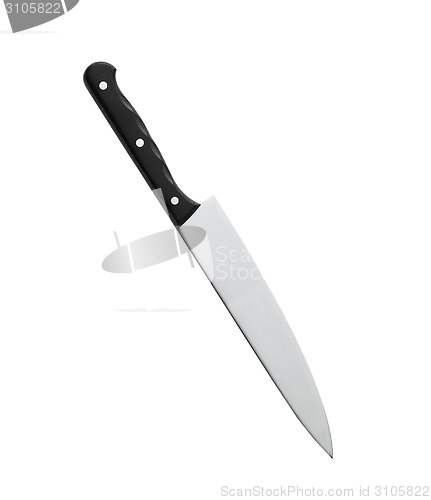 Image of Kitchen knife on a white background