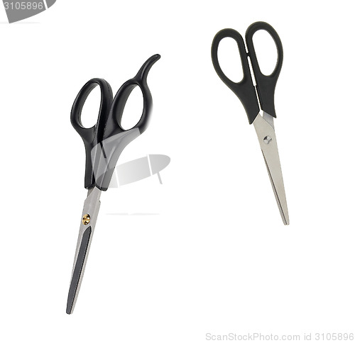 Image of scissors isolated on white