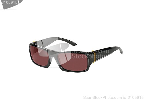 Image of Sunglasses. On a white background.