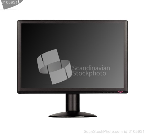 Image of Tft monitor isolated