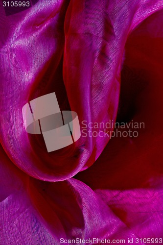 Image of Shiny purple satin