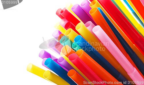 Image of Multi Color flexible straws