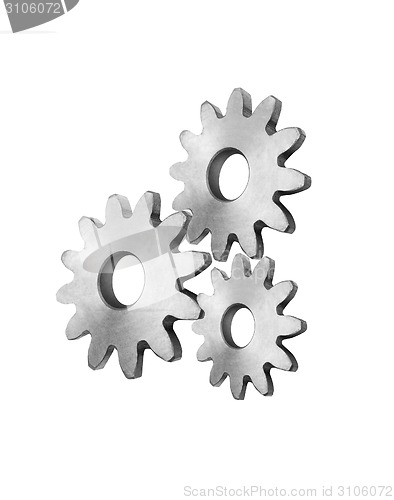 Image of Metal gears isolated