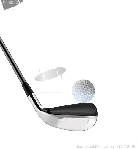 Image of golf clubs