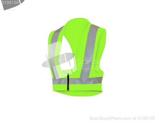 Image of Safety vest isolated