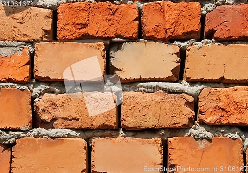 Image of Multicolor brick wall