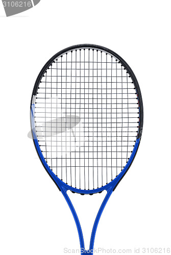 Image of Tennis racket, isolated on white