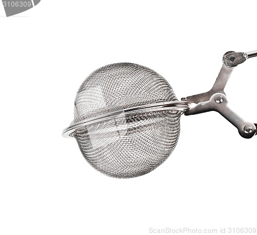 Image of tea infuser isolated