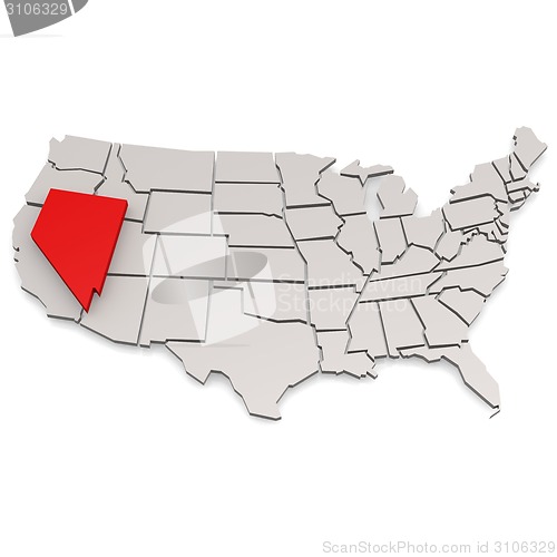 Image of Nevada map