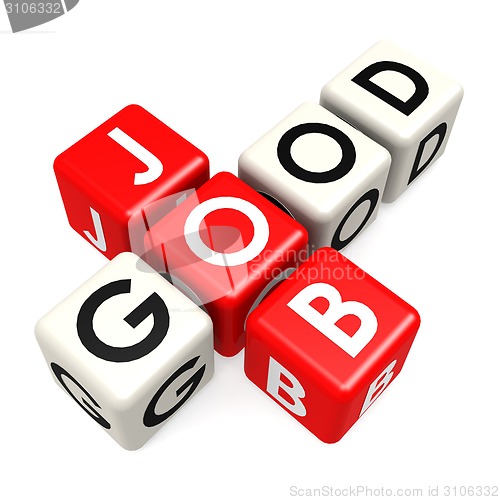 Image of Good job buzzword