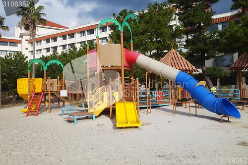 Image of Colorful children playground
