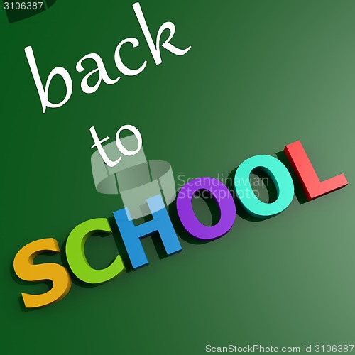 Image of Back to school