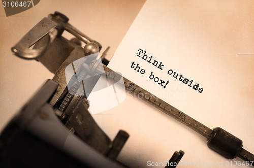 Image of Vintage typewriter