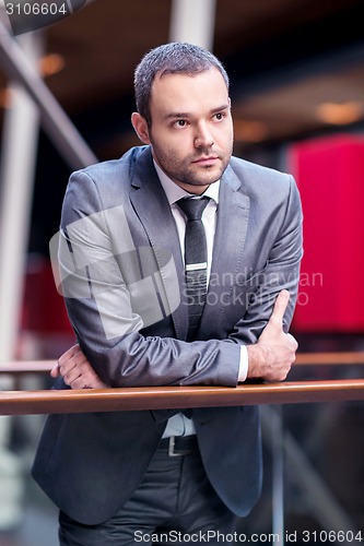 Image of business woman at office