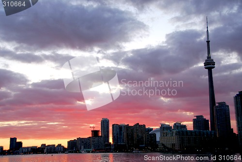 Image of Toronto city skyline