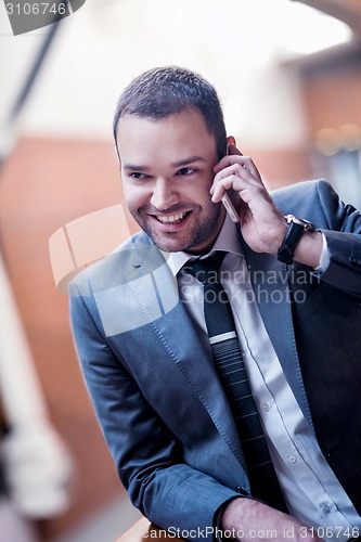 Image of business woman at office