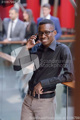 Image of African American businessman