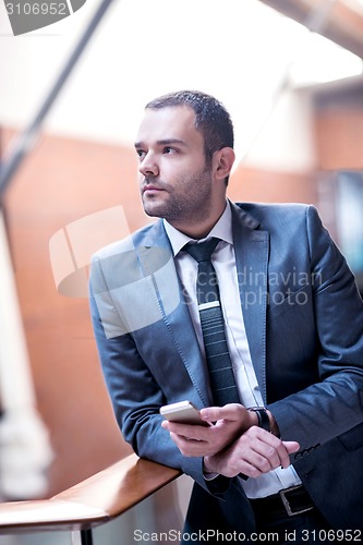 Image of business woman at office