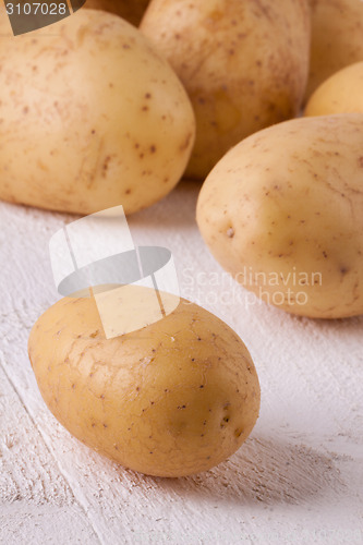 Image of Farm fresh washed whole potatoes