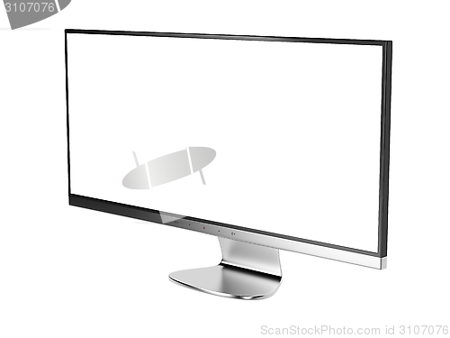 Image of Wide computer display