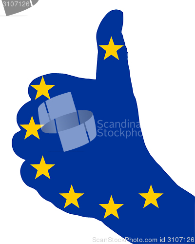 Image of European finger signal