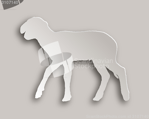 Image of Lamb paper style